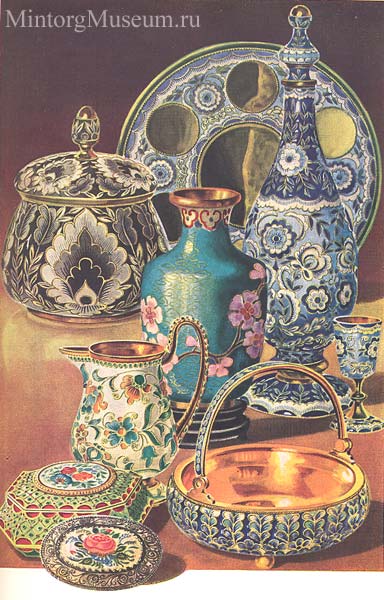 Эмалевые художественные изделия